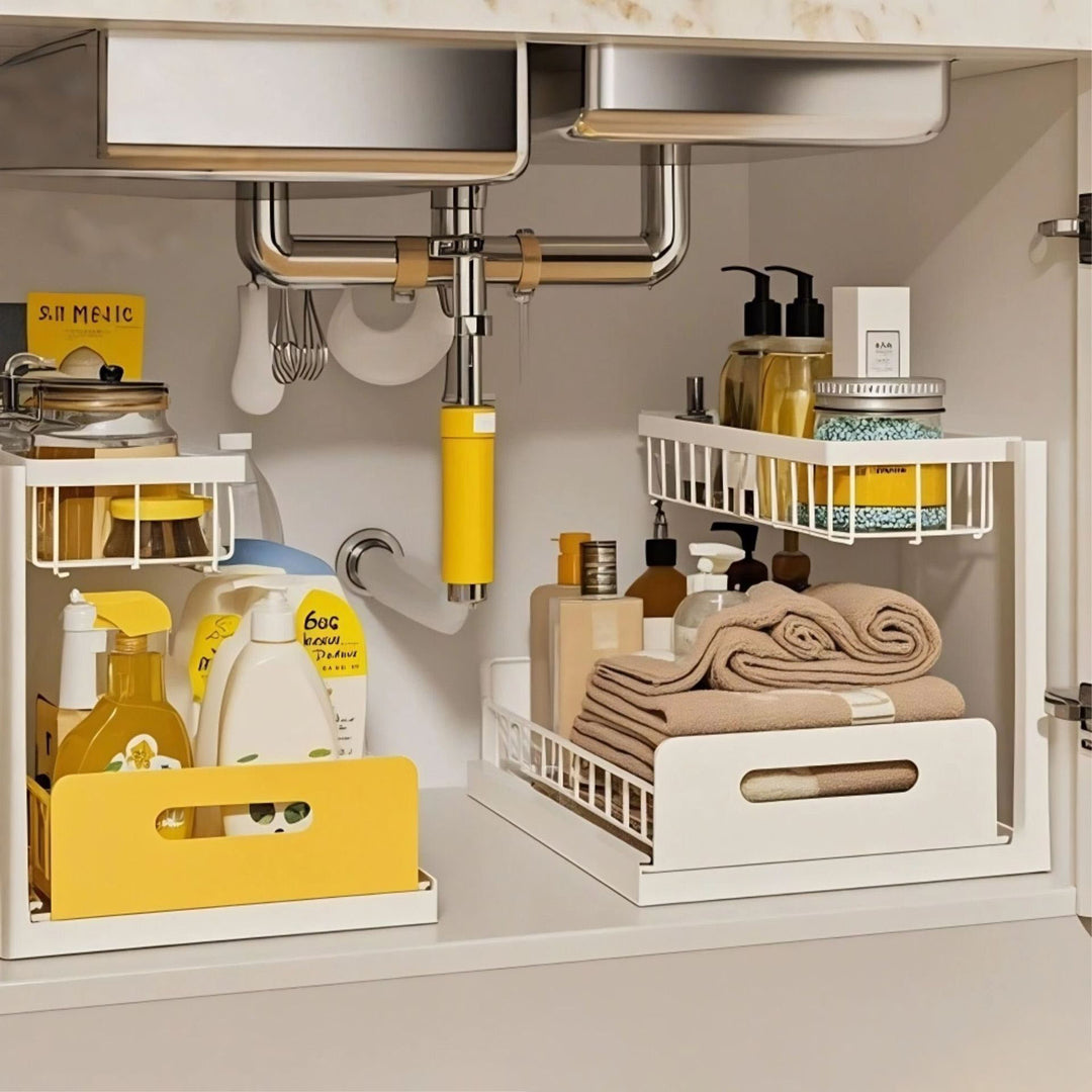 BowLift 丨 Under Sink Kitchen Storage Rack