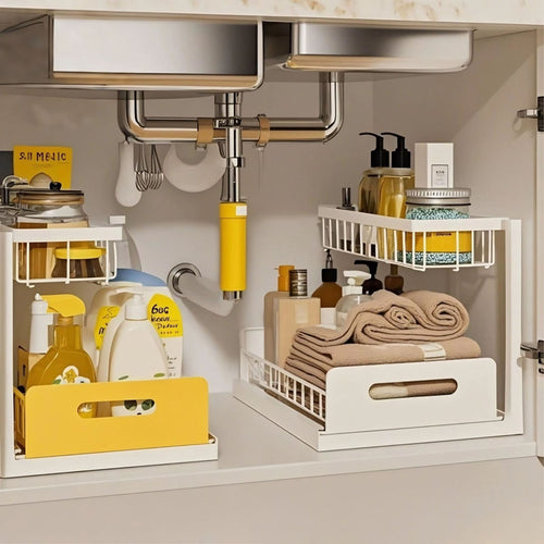 BowLift 丨 Under Sink Kitchen Storage Rack