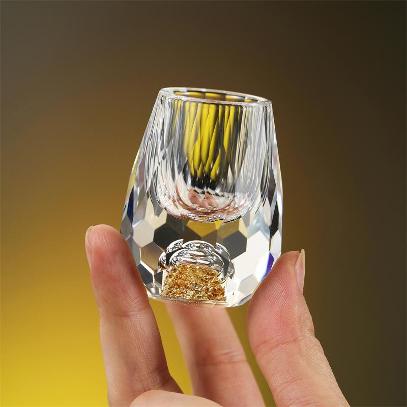 BowLift | Golden Mountain Crystal Glasses 2Pack