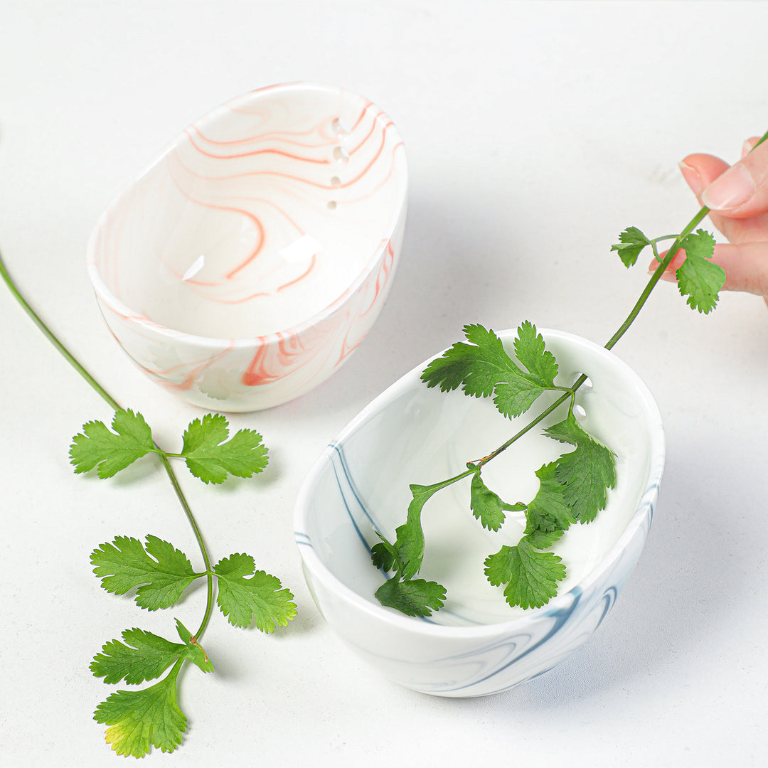 BowLift | Herb Stripping Bowl Ceramic