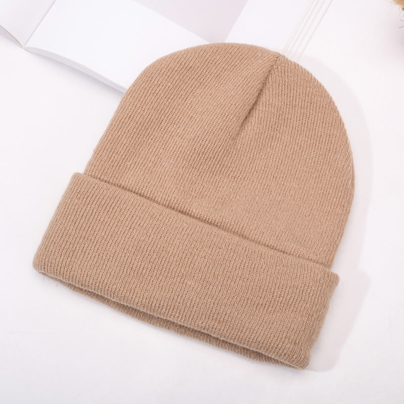 BowLift 丨Satin Warm Knitted Hat Acrylic wool