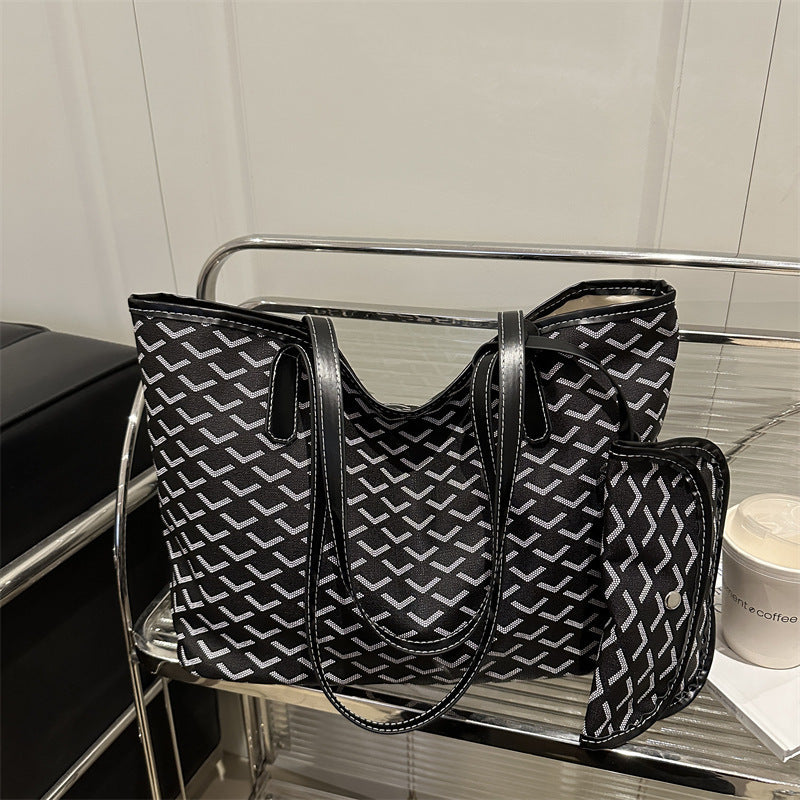BowLift 丨 Shoulder Bag Handbag Female Large Capacity PU material