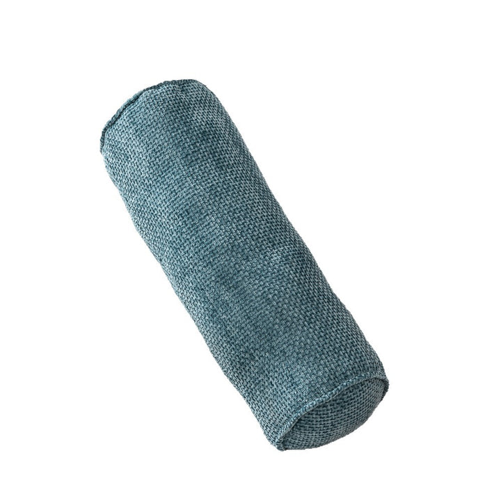 BowLift 丨 Chenille Cylinder Pillow Japanese Minimal Sofa Pillow Ergonomic Cervical Pillow