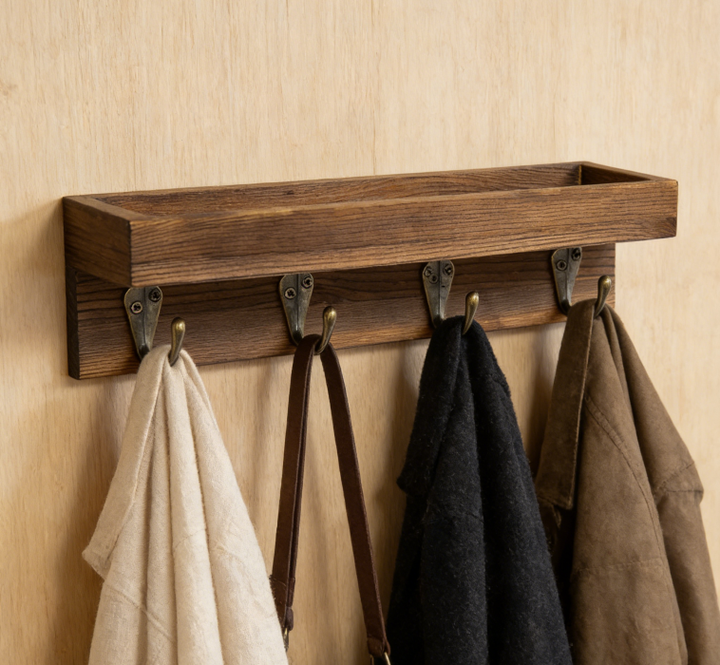 BowLift | Creative Solid Wood Hook Rack