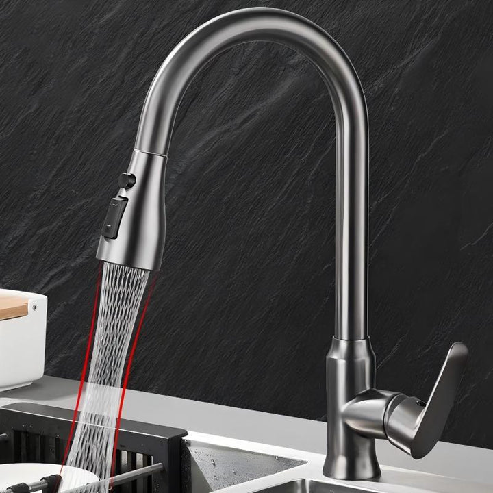 BowLift | Pull-out splash-proof kitchen faucet