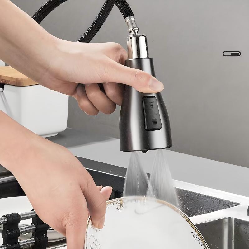 BowLift | Pull-out splash-proof kitchen faucet