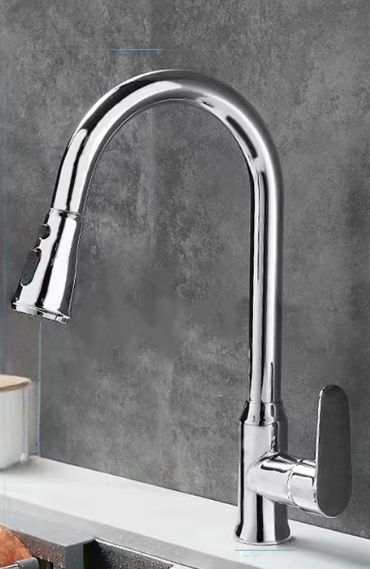 BowLift | Pull-out splash-proof kitchen faucet