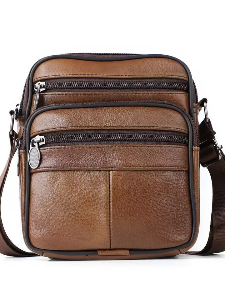 BowLift | Men's Faux Leather Shoulder Bag