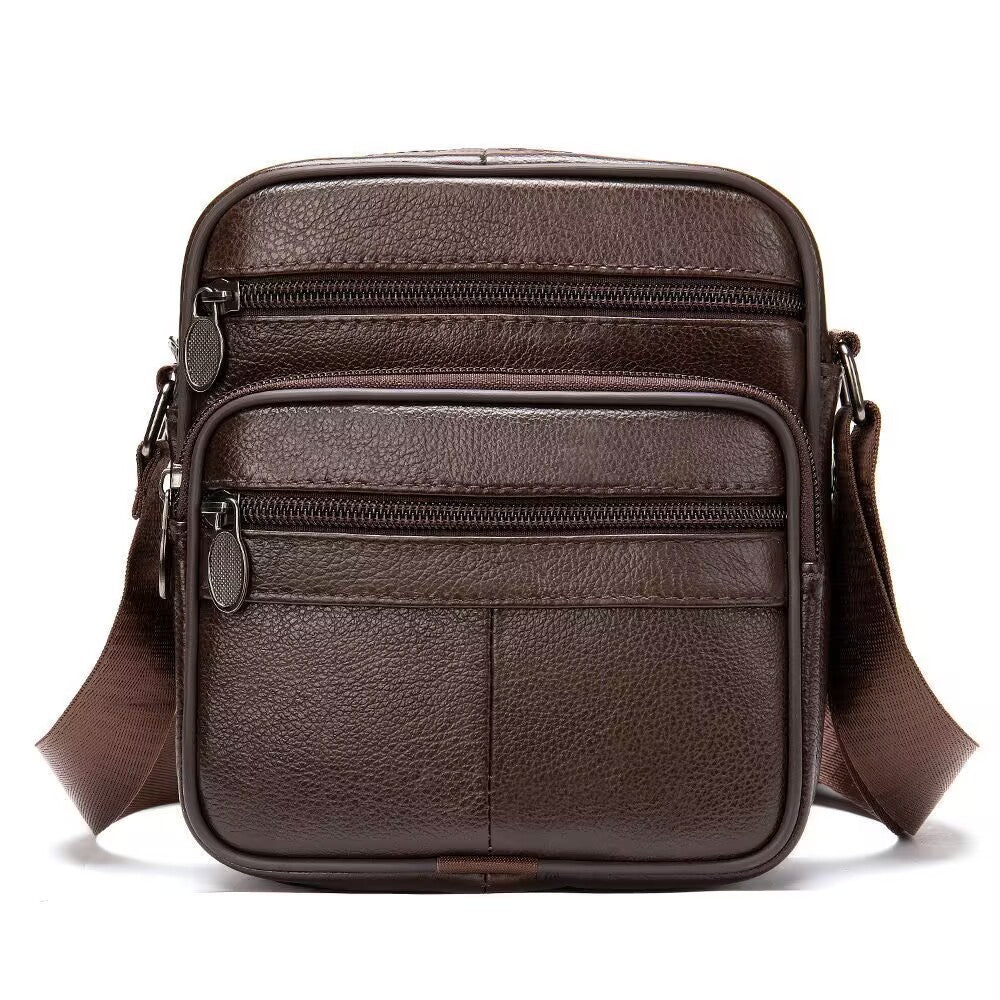 BowLift | Men's Faux Leather Shoulder Bag