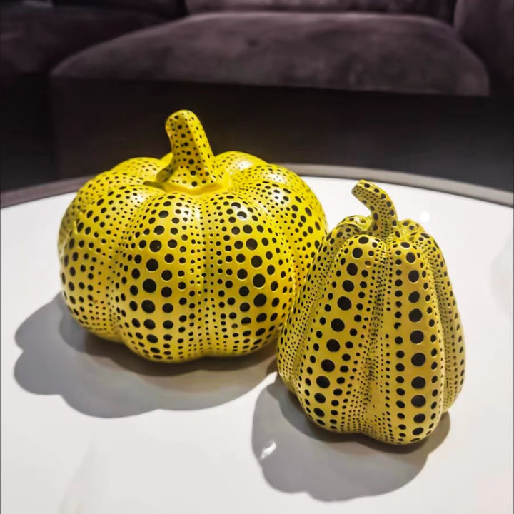 BowLift 丨 Yellow Pumpkin Resin Ornament Plant Simulation Resin