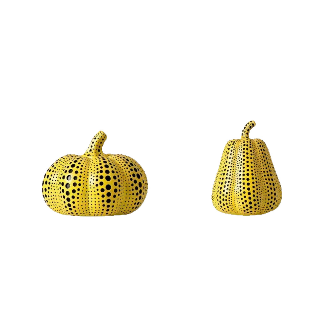 BowLift 丨 Yellow Pumpkin Resin Ornament Plant Simulation Resin