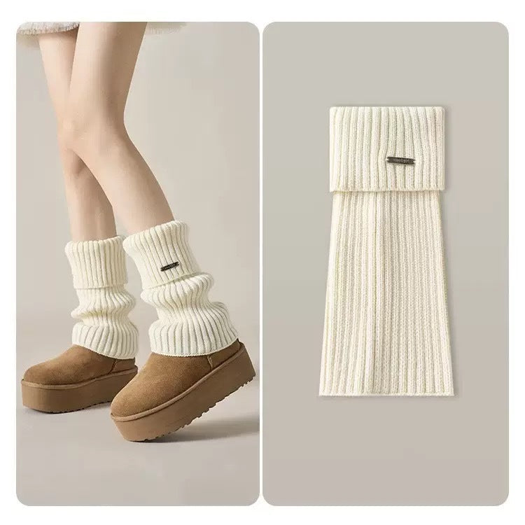 BowLift 丨 Stacked JK Socks Knitted