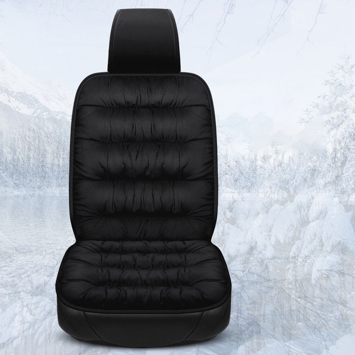 BowLift 丨 Winter Down Velvet Car Cushion Half-pack Small Waist Main Seat Cover