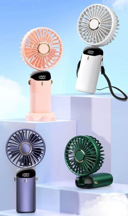 BowLift | Mini 5-Speed Folding Handheld Fan