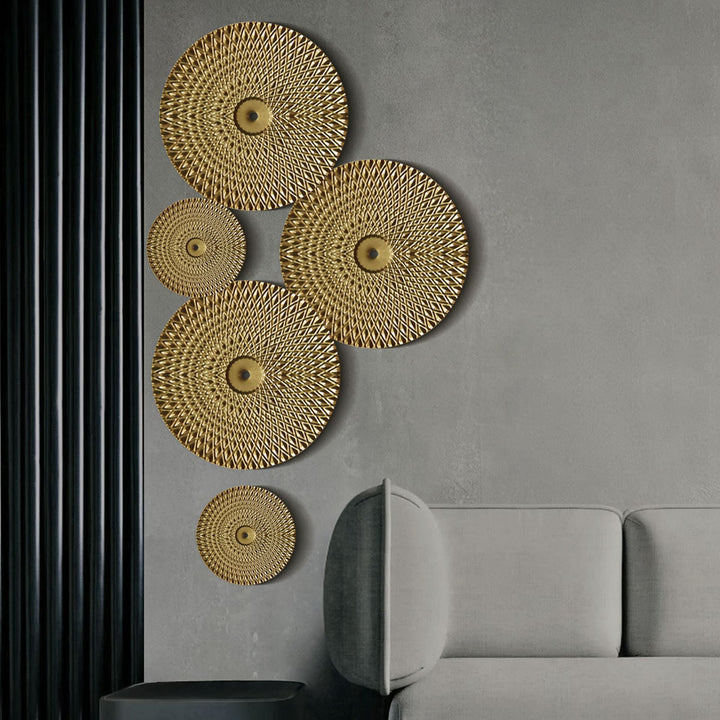 BowLift | Luxurious Gold Iron Wall Plate