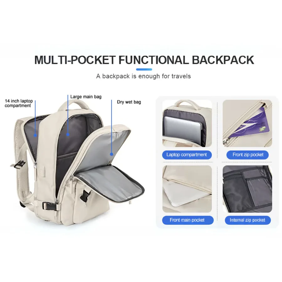 BowLift | Multifunctional Travel Backpack