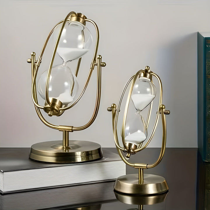 Classic hourglass to turn – Decorative and Relaxing | Stylish taBowlifte decoration with flowing sand | Bowlift