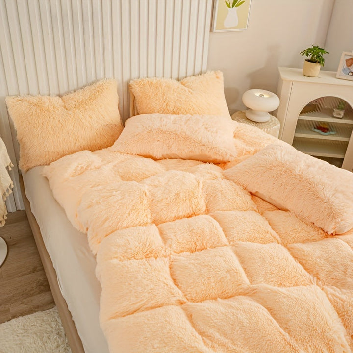 BowLift | Ultra Soft Plush Duvet Cover Set with Zipper - Luxury & Comfort