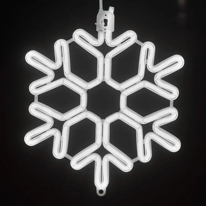BowLift | SnowGlow - Frosted Snowflake LED light for Winter Elegance