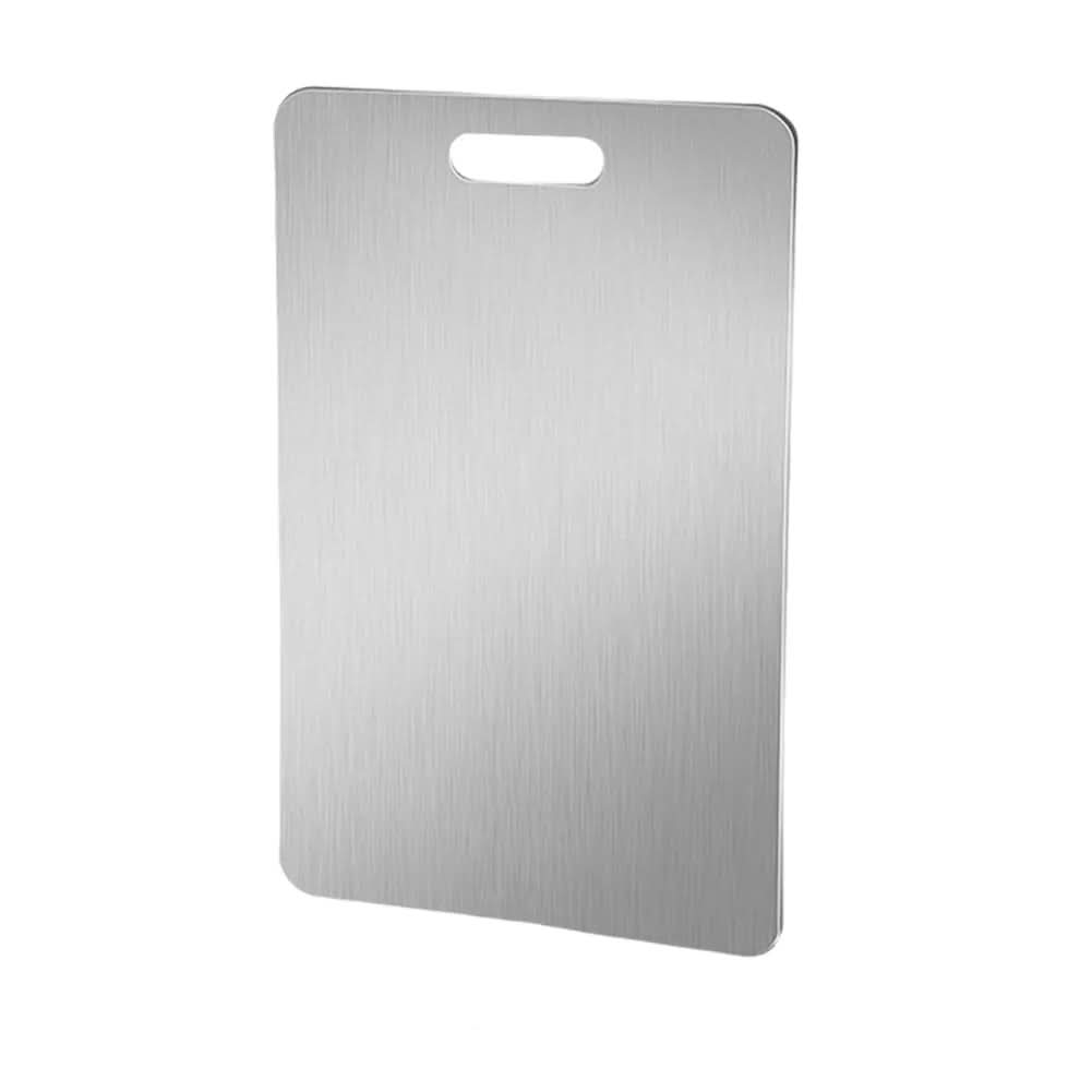 BowLift | CHEFSTEEL – Cutting board made of stainless steel, robust & easy to clean for hygienic work