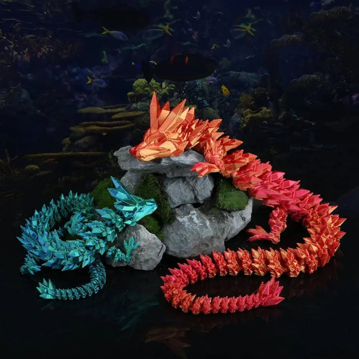 BowLift | 3D-Drachenei mit beweglichem Drachen – lebensmittelecht