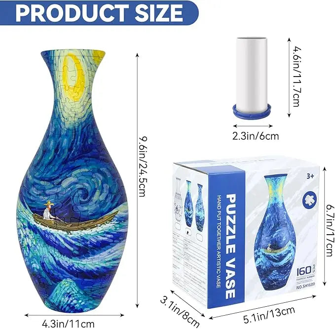 BowLift | 3D-Puzzle-Vase