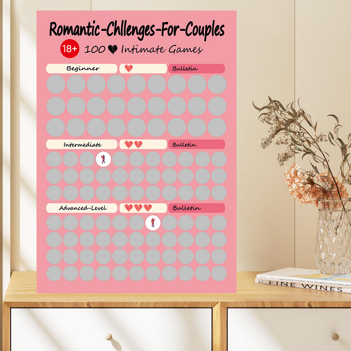BowLift | Couples' Adventure Scratch Poster