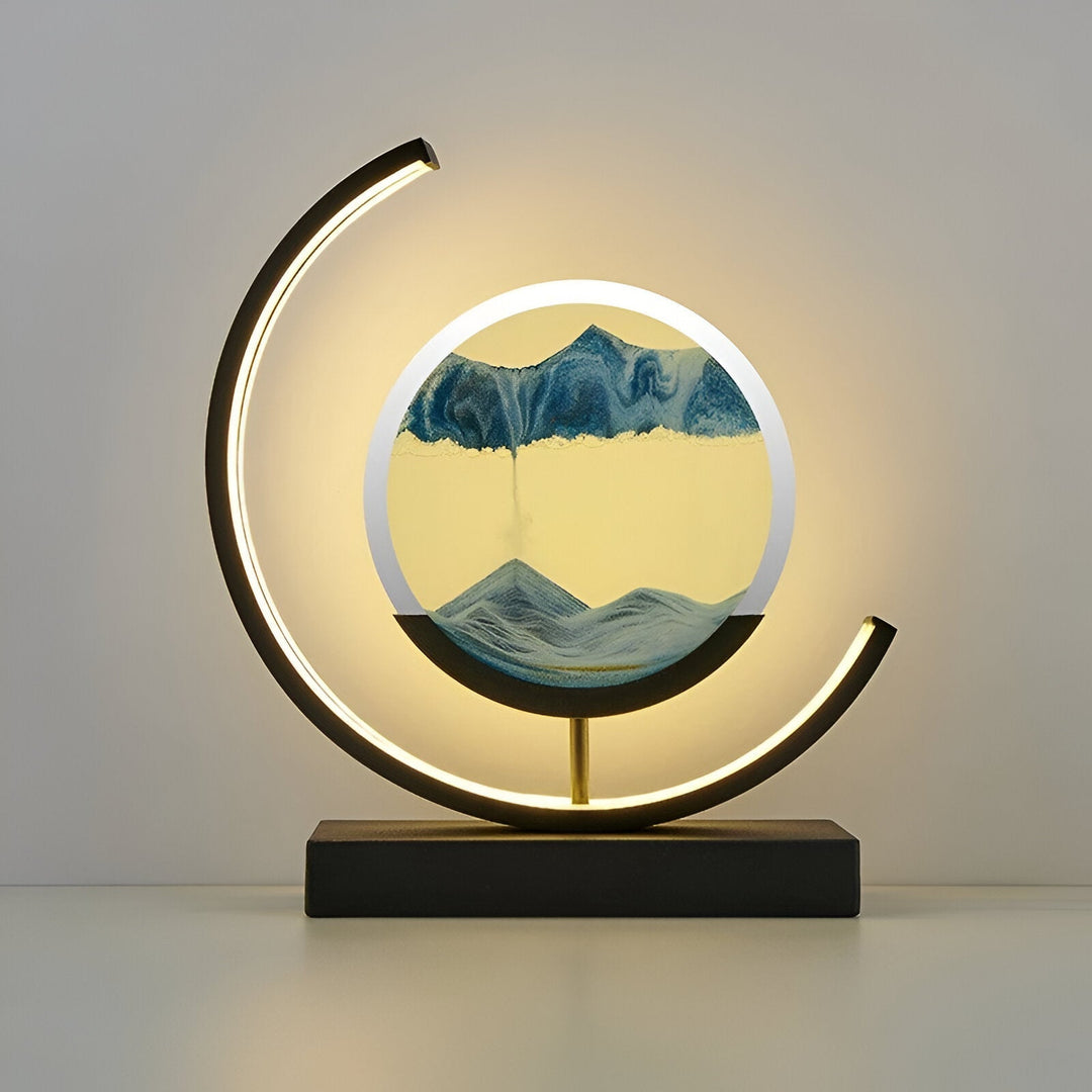 BowLift | SandLamp | Dimmable LED Sand Lamp with Touch Control