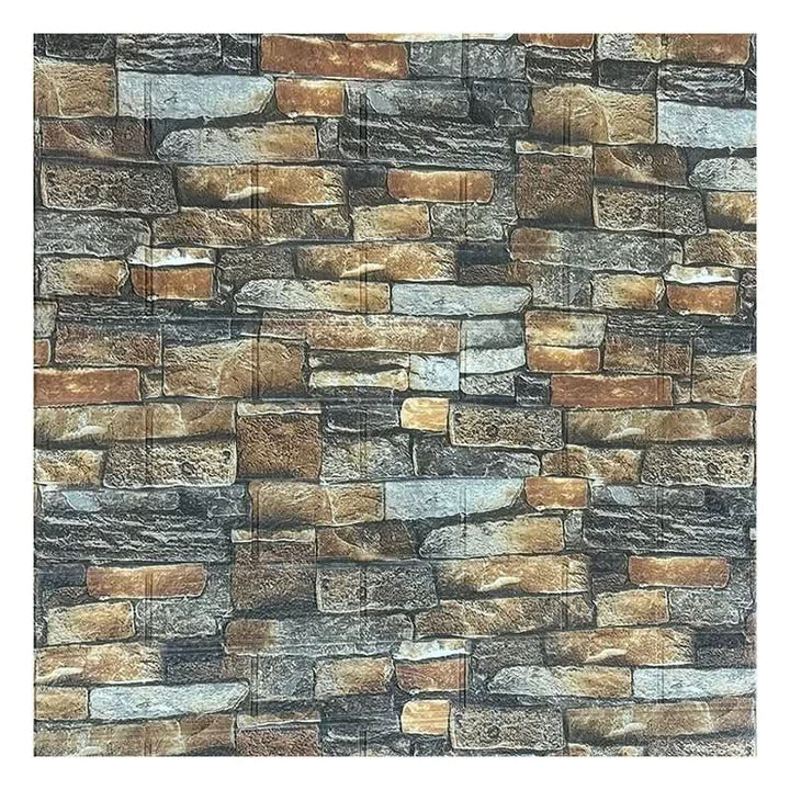 BowLift | 3D foam wallpaper in brick pattern