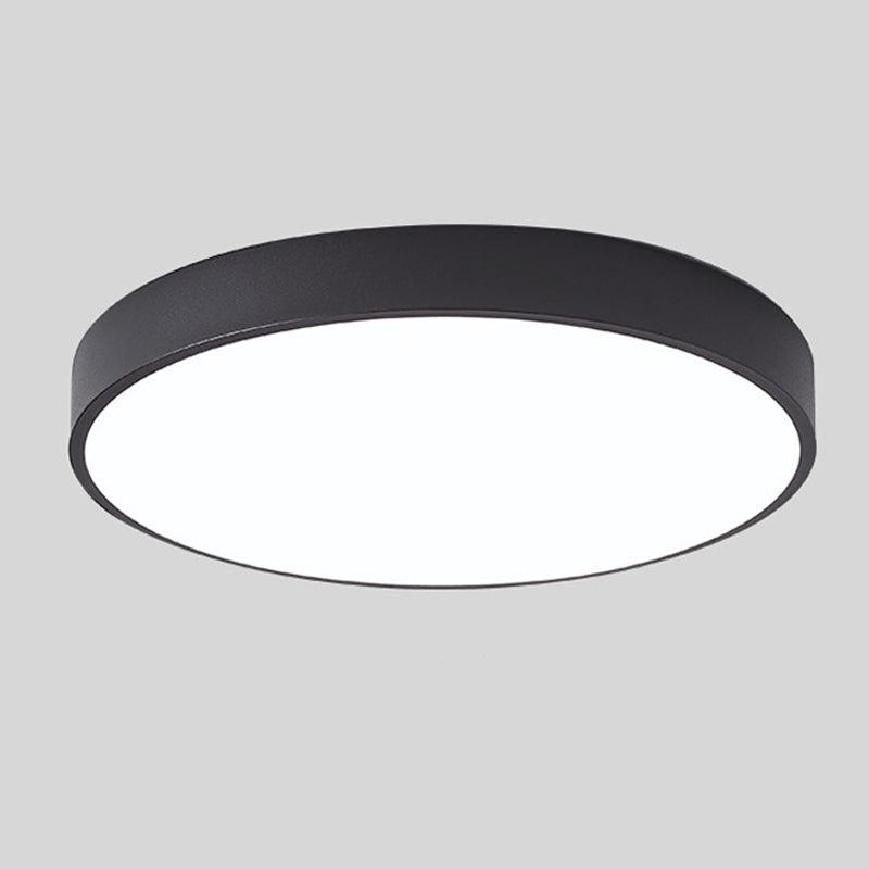 BowLift | Scandinavian Circular LED Ceiling Light | Soft Illumination, Minimalist Design & Ideal for Bedrooms and Work Areas
