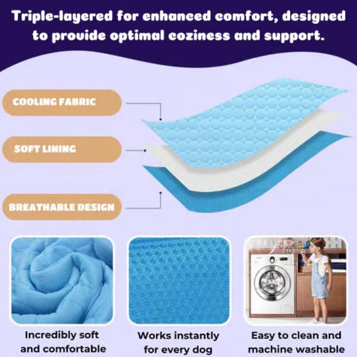 BowLift | Cooling Mat for Dogs (4x More Effective)