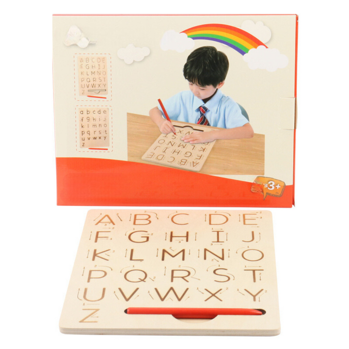 BowLift | Wooden Alphabet Board