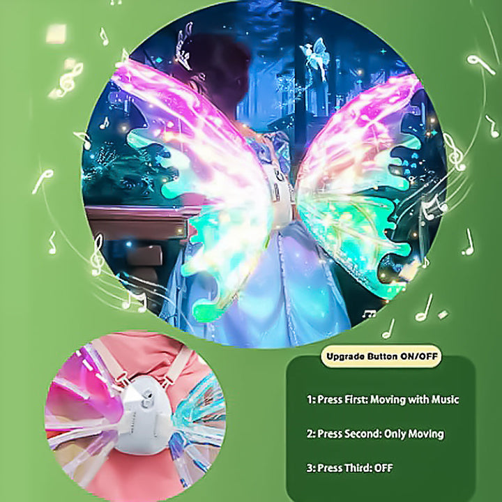 BowLift | Electric fairy butterfly wings with LED lights
