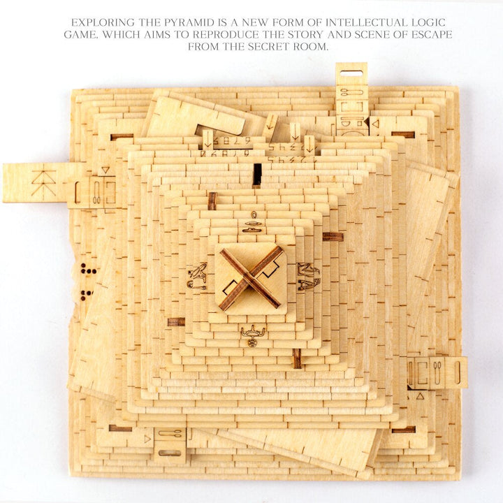 BowLift | Wooden Assemble The Pyramid of Maya