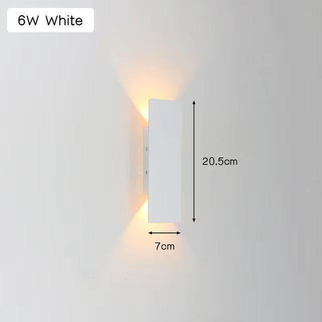 BowLift | Light - Modern weatherproof LED wall lamp made of aluminum for outdoor use