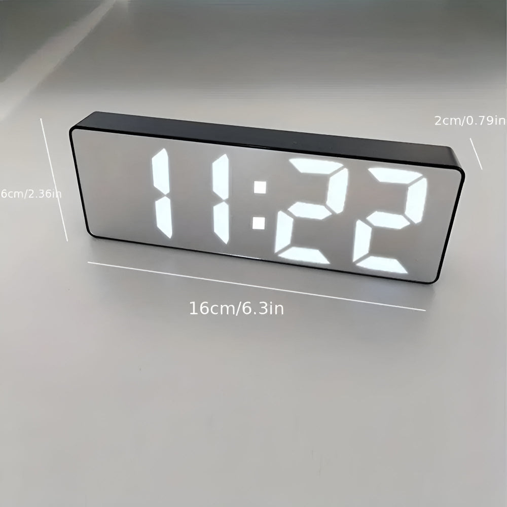 BowLift | Digital LED Mirror Alarm Clock
