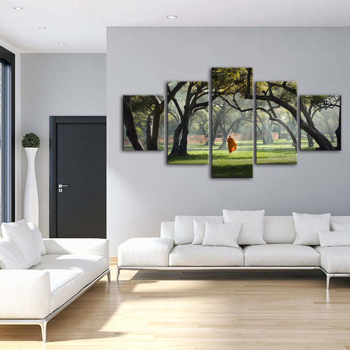 Walk The Earth 5 Piece - Canvas Wall Art Painting | Bowlift
