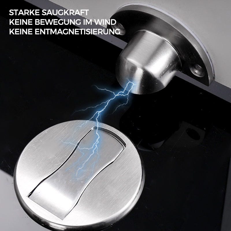BowLift | Invisible magnetic door stop made of stainless steel