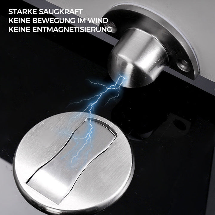 BowLift | Invisible magnetic door stop made of stainless steel