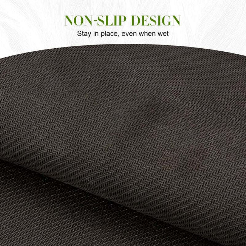 BowLift |  Quick-drying non-slip peacock floor mat