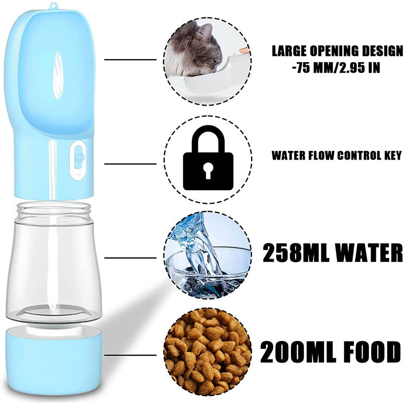 BowLift | Portable Pet Water and Food Bottle