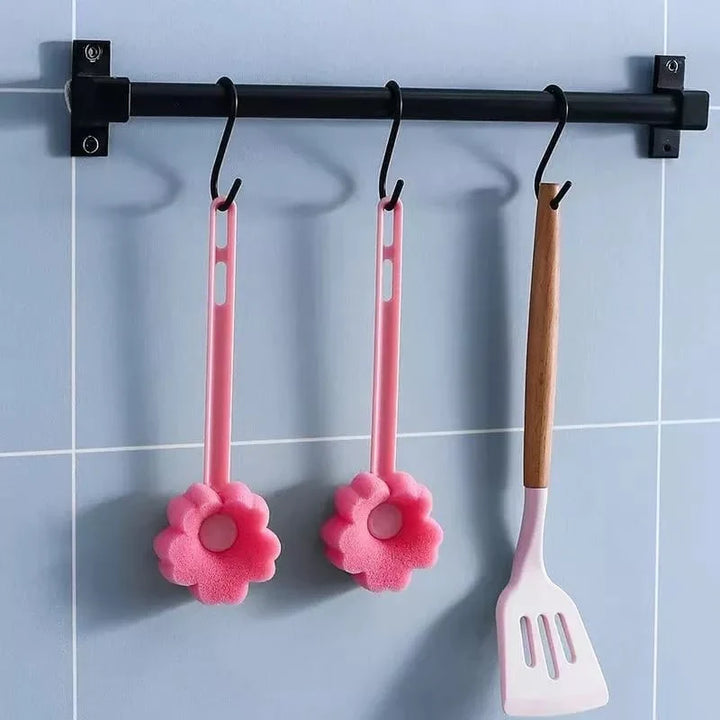 Flower Shape Bottle Cleaner Brush Bowlift