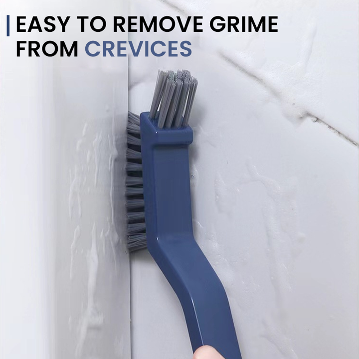 2 in 1 bathroom cleaning brush crevice brush | Bowlift