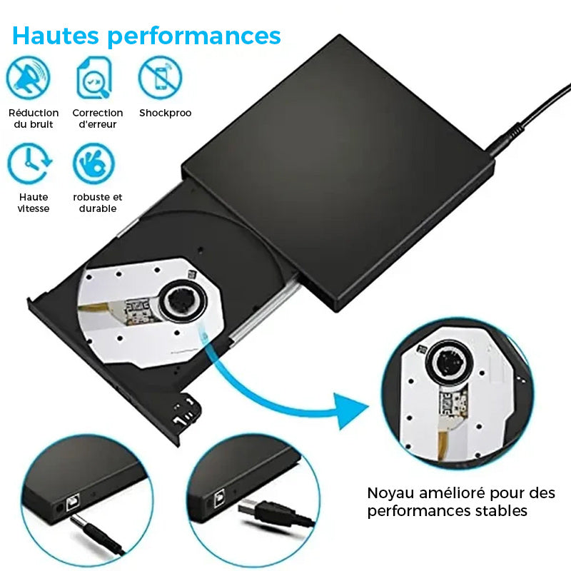External CD DVD Drive | Bowlift