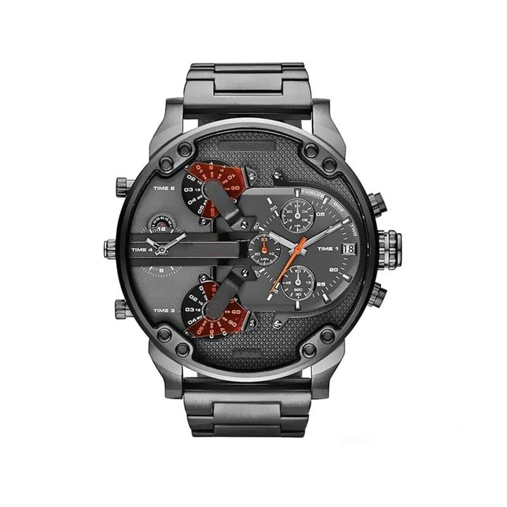 BowLift | Stainless Steel Chronograph Quartz Watch – Elegant Men’s Luxury Timepiece