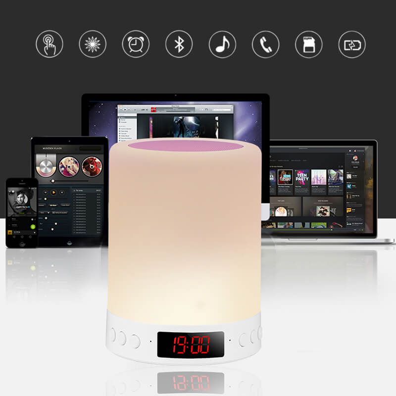 BowLift | Bluetooth Speaker&Colorful Lighting Table Lamp