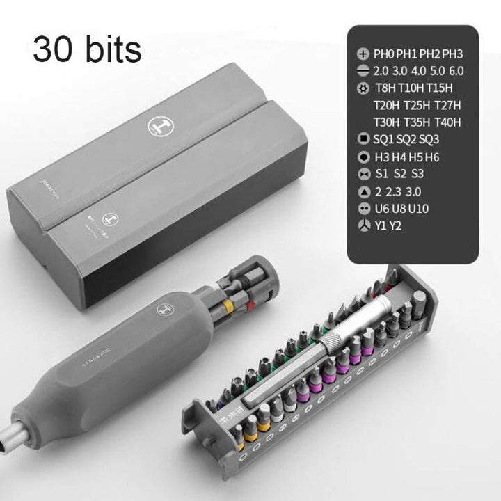 BowLift | Multi-Function Portable Precision Screwdriver Set with Various Interchangeable Bits, for Building, Deconstructing, and Quick Repairs