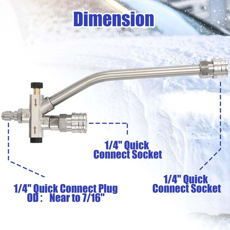 BowLift | Foam Cannon Dual Connector Accessory