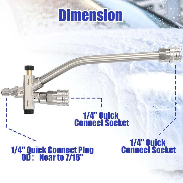 BowLift | Foam Cannon Dual Connector Accessory