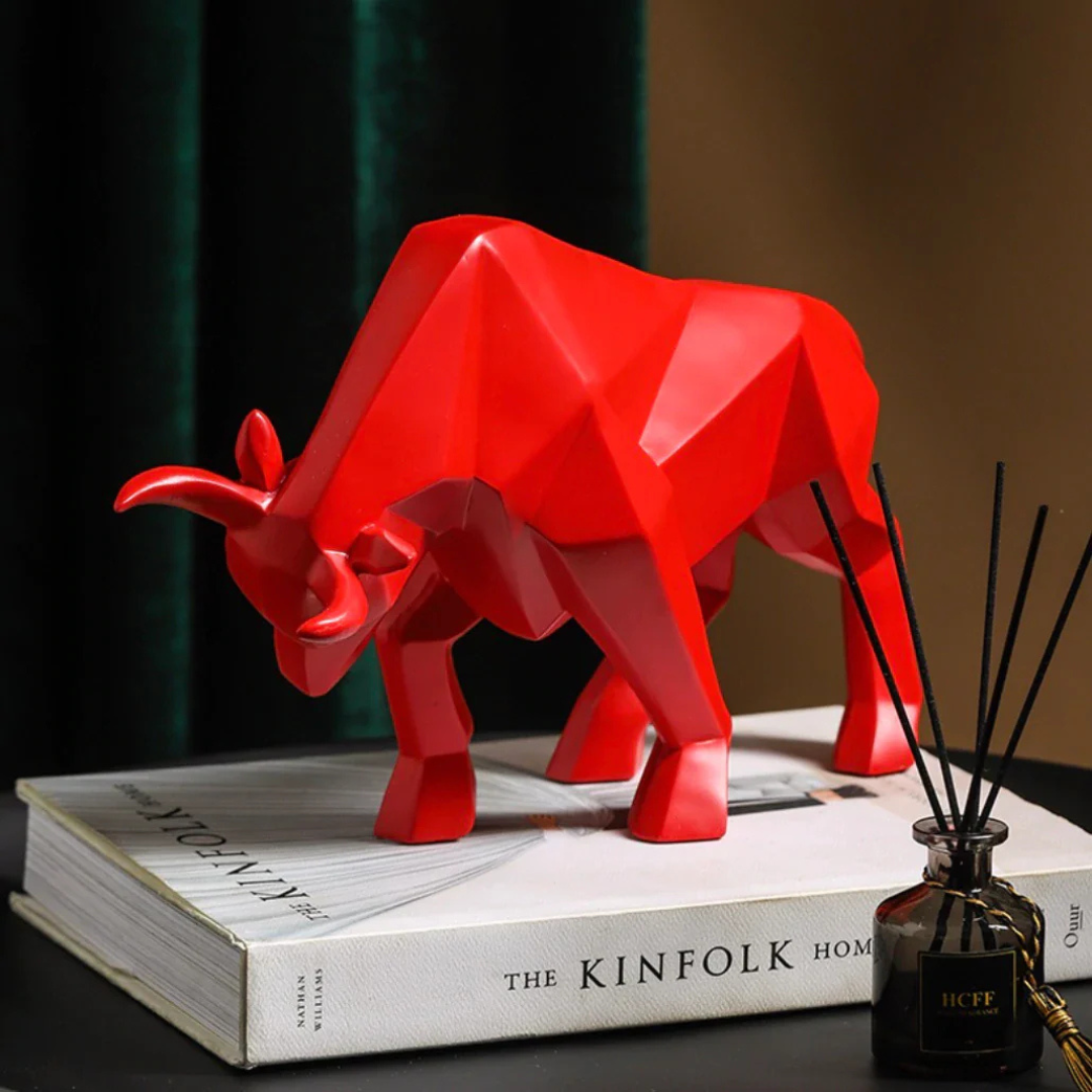 BowLift | Geometric Bull Sculpture